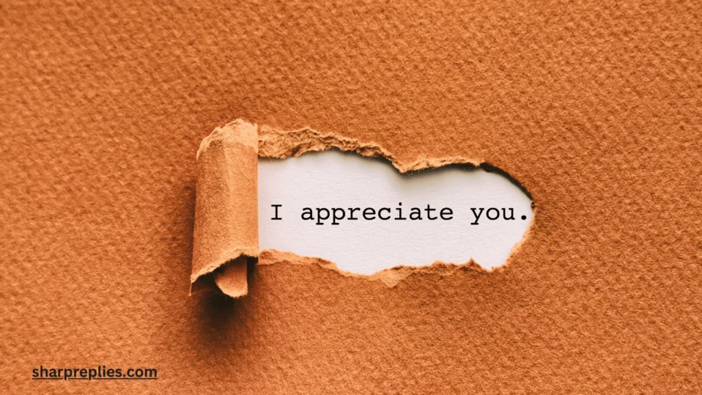 Unique ways to say we appreciate you